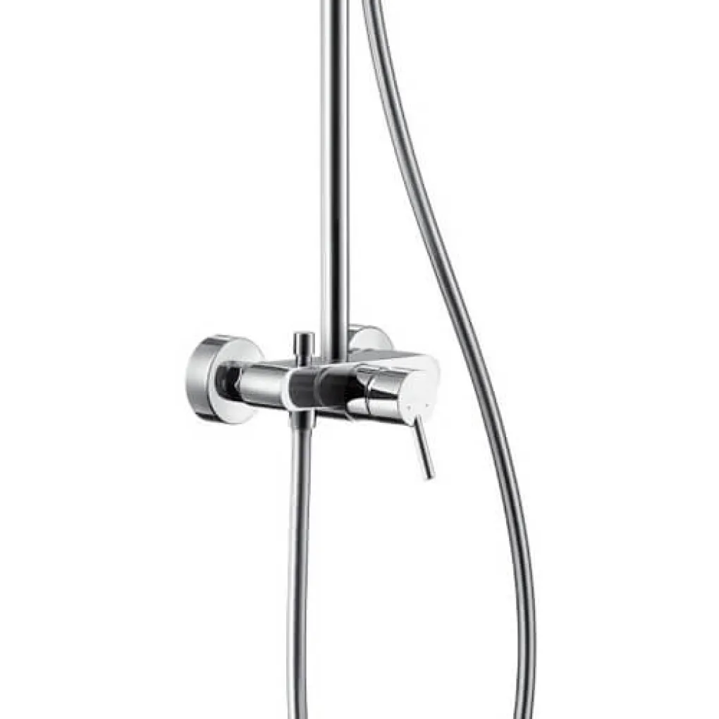 Душевая система Hansgrohe Croma 220 Showerpipe (27222000)- Фото 2